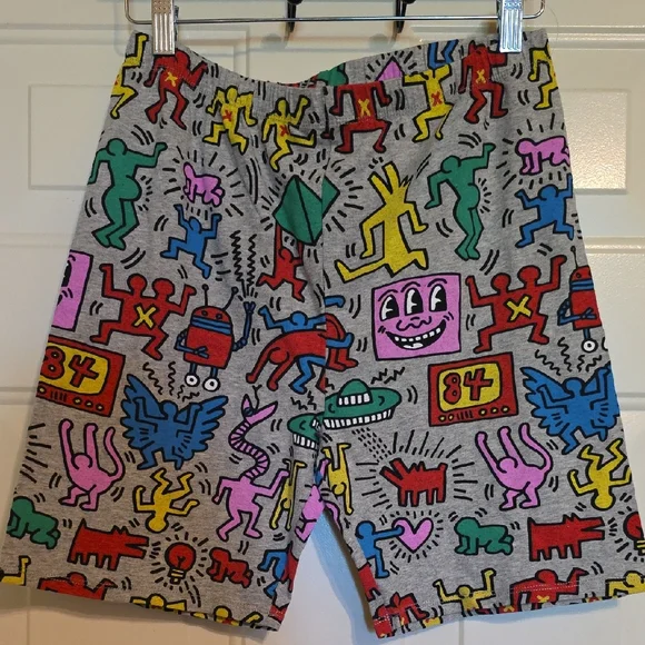 Keith Haring Bike Shorts - Picture 1 of 1